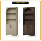 Fauna Series Open Shelves Display Cabinet Bookshelf Storage in 3 Colours