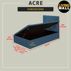 Acre 16" SBD Lift Up Storage Bed Base Bedframe - Pet-Friendly Option / Mattress Option