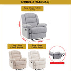 Scarlet Model E Premium Single Sofa Manual Recliner