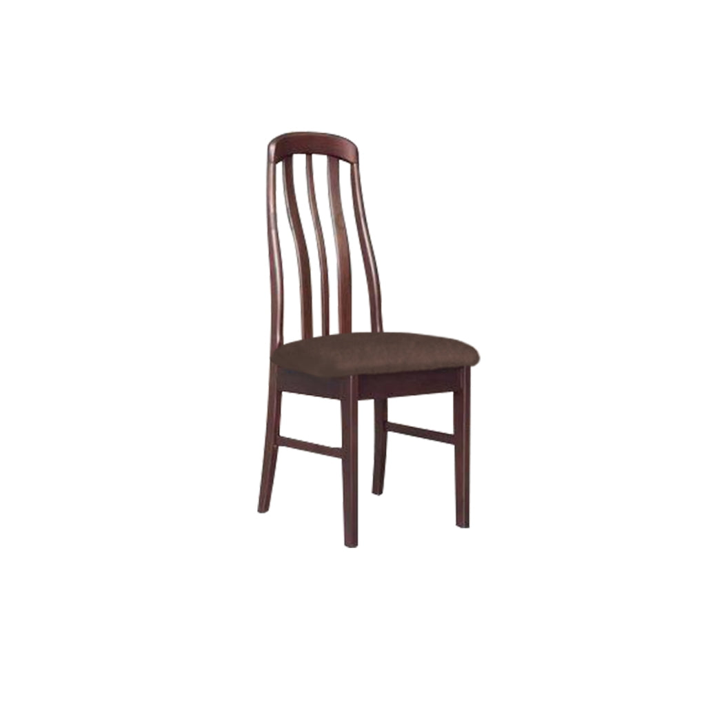 Aisha Dining Chair Collection Solid Wood with Marble or Cushioned Seat in Walnut/Cherry