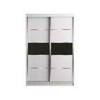 Frankfurt Series 4FT 2-Door Sliding Door Wardrobe in 50 Models Available