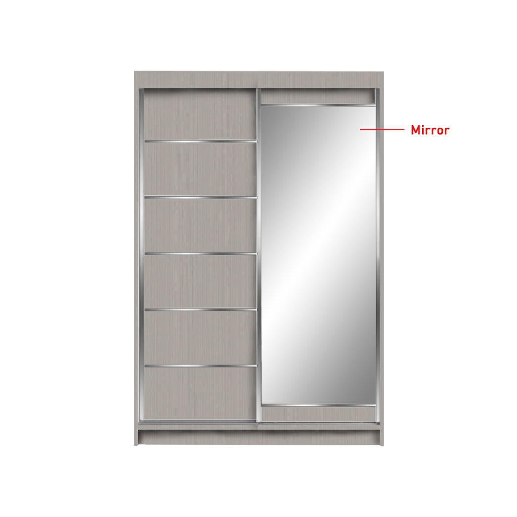 Frankfurt Series 4FT 2-Door Sliding Door Wardrobe in 50 Models Available