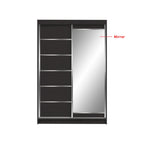 Frankfurt Series 4FT 2-Door Sliding Door Wardrobe in 50 Models Available