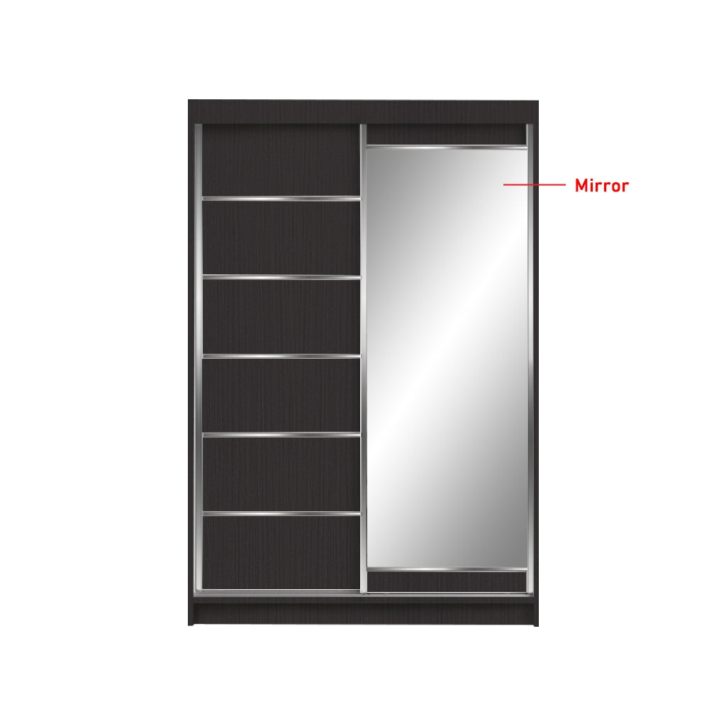 Frankfurt Series 4FT 2-Door Sliding Door Wardrobe in 50 Models Available
