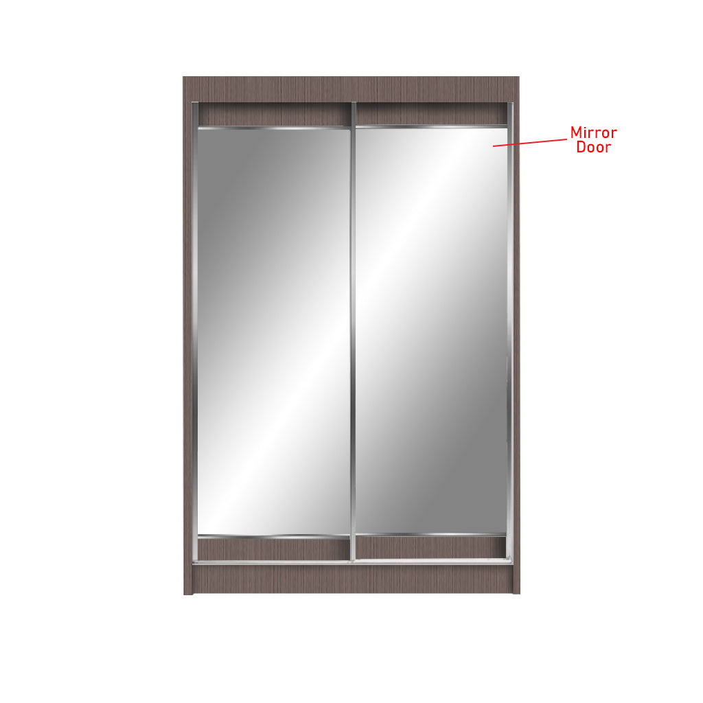 Frankfurt Series 4FT 2-Door Sliding Door Wardrobe in 50 Models Available