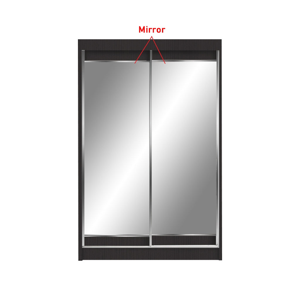 Frankfurt Series 4FT 2-Door Sliding Door Wardrobe in 50 Models Available