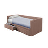 Korro Series Model E Daybed with Drawers - Pet-Friendly Option with Mattress - 56 Colours