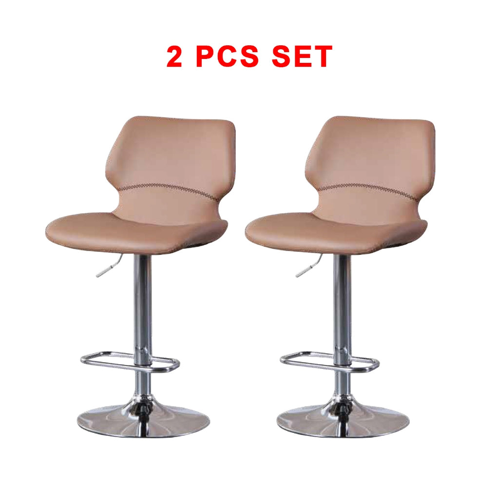 Hendrix Series 5 High Island Chair Bar Stool Chair Steel Legs