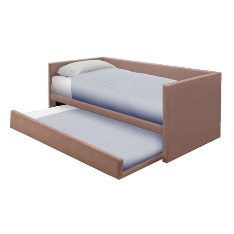 Image of Joash Model E Daybed with Trundle with Mattress - Pet-Friendly Option - 56 Colours