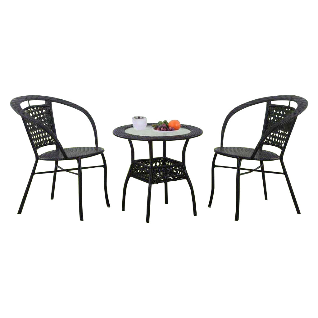 Chane Outdoor Table with Chair Sets Garden or Balcony Coffee or Tea Table Area