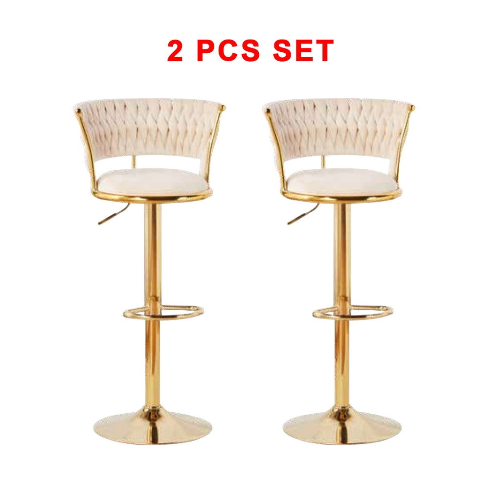 Hendrix Series 6 High Island Chair Bar Stool Chair Steel Legs