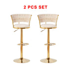 Hendrix Series 6 High Island Chair Bar Stool Chair Steel Legs