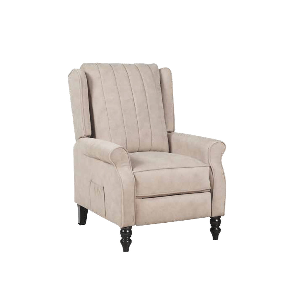 Scarlet Model F Premium Single Sofa Pushback Recliner
