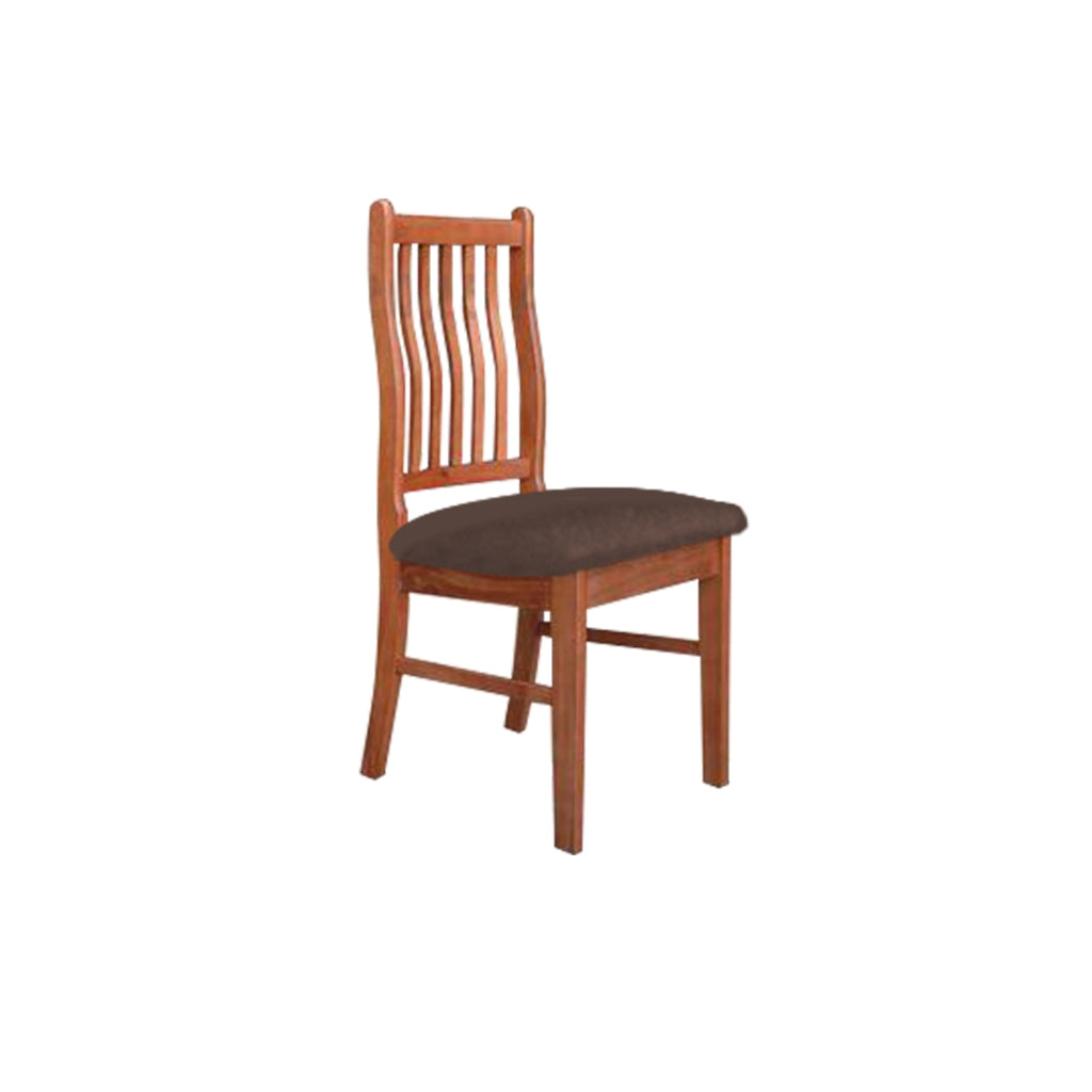 Aisha Dining Chair Collection Solid Wood with Marble or Cushioned Seat in Walnut/Cherry