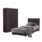 Toluca Bedroom Set Series 3 Includes Wardrobe/Bed Frame/Mattress In Single And Super Single Size.Free Installation