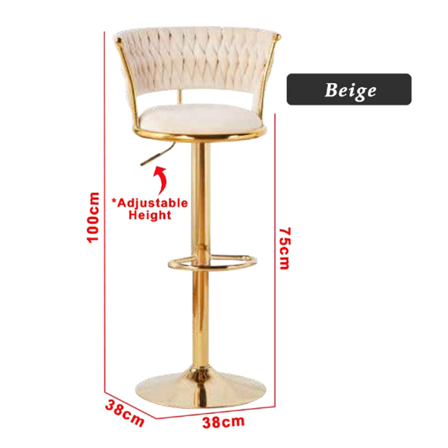 Hendrix Series 6 High Island Chair Bar Stool Chair Steel Legs