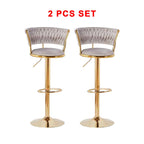 Hendrix Series 6 High Island Chair Bar Stool Chair Steel Legs