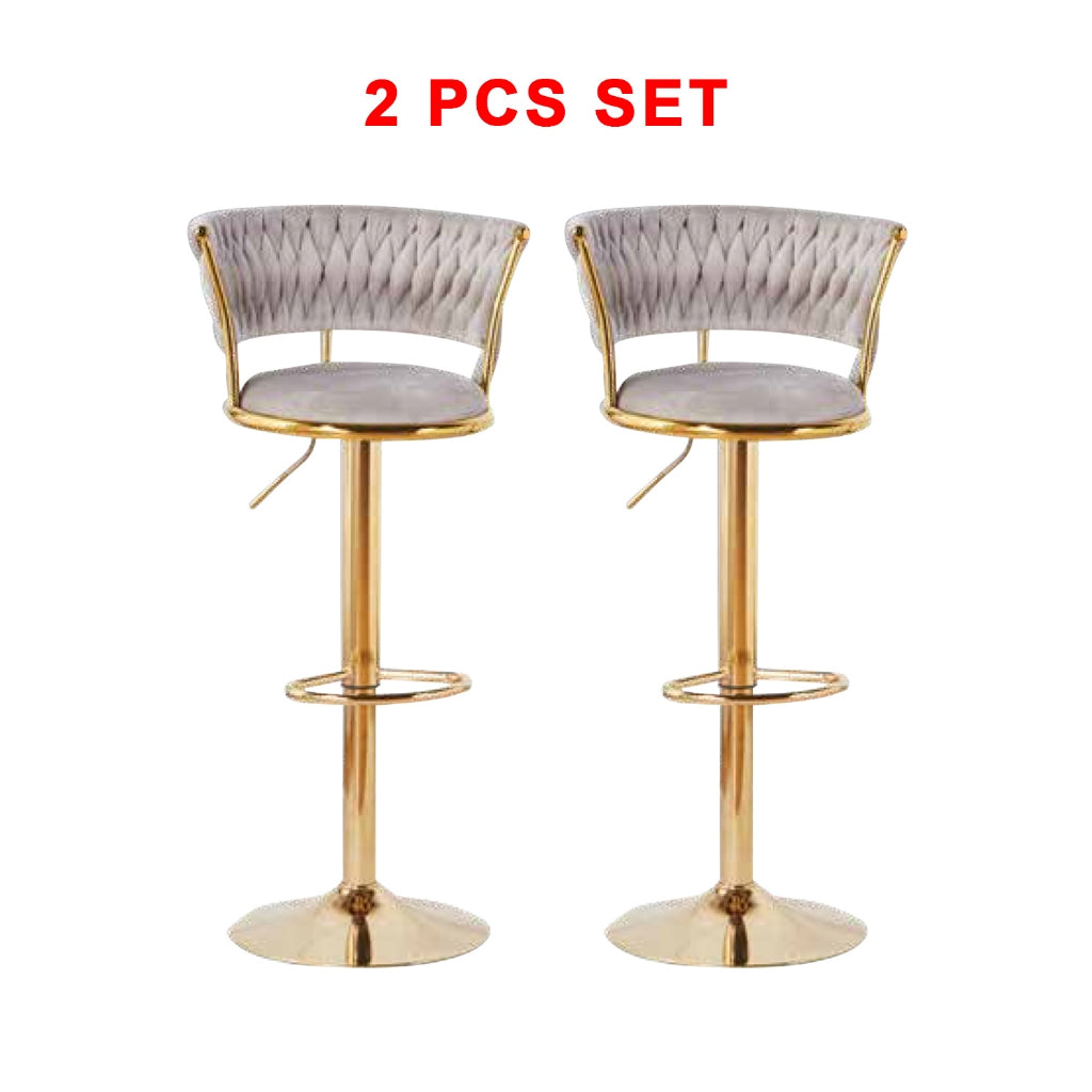 Hendrix Series 6 High Island Chair Bar Stool Chair Steel Legs