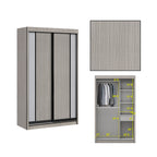 Lexi Series 2 2-Door Sliding Door Wardrobe