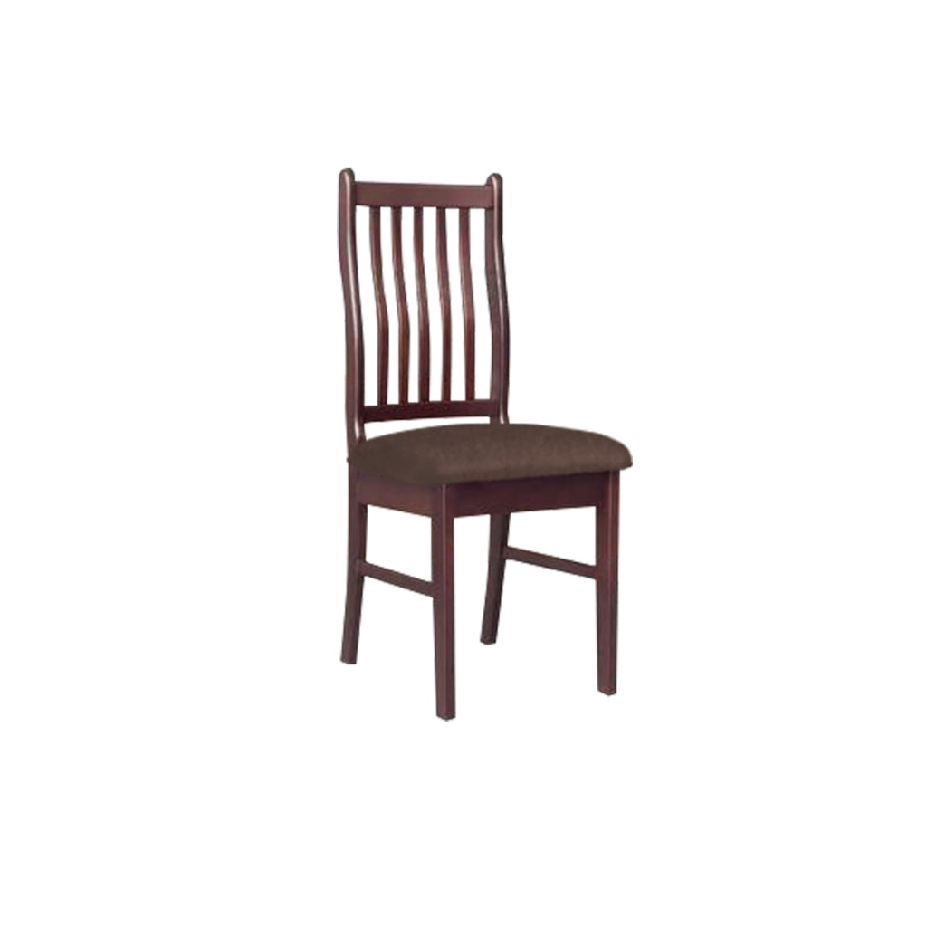 Aisha Dining Chair Collection Solid Wood with Marble or Cushioned Seat in Walnut/Cherry