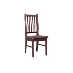 Aisha Dining Chair Collection Solid Wood with Marble or Cushioned Seat in Walnut/Cherry