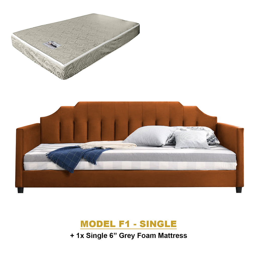 Kaelle Series Daybed with Trundle or Drawer - With Mattress Option