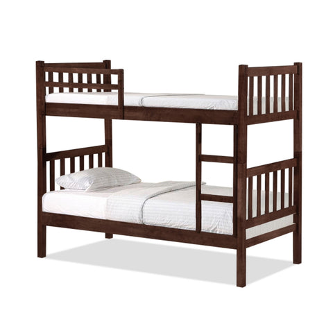 Image of Stella Series4 Solid Rubber Wood Bunk Bed with Pull-Out Add On Option Single Size