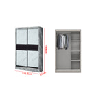 Vitta Series 6 4 Ft. Sliding 2 Door Wardrobe - Model F