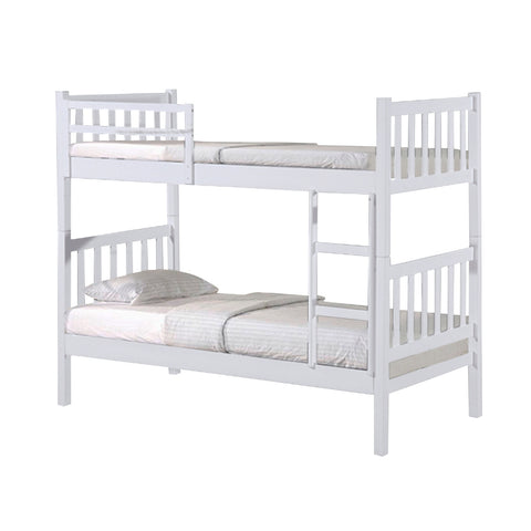 Image of Stella Series4 Solid Rubber Wood Bunk Bed with Pull-Out Add On Option Single Size