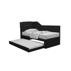 Miche Single/Super Single Pull-Out Bed Frame in Faux Leather or Pet-Friendly Fabric