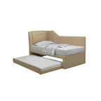 Miche Single/Super Single Pull-Out Bed Frame in Faux Leather or Pet-Friendly Fabric