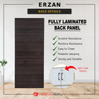 Erzan Series Single and Double Door Cabinet Bookshelf Storage w/lock in 6 Colours