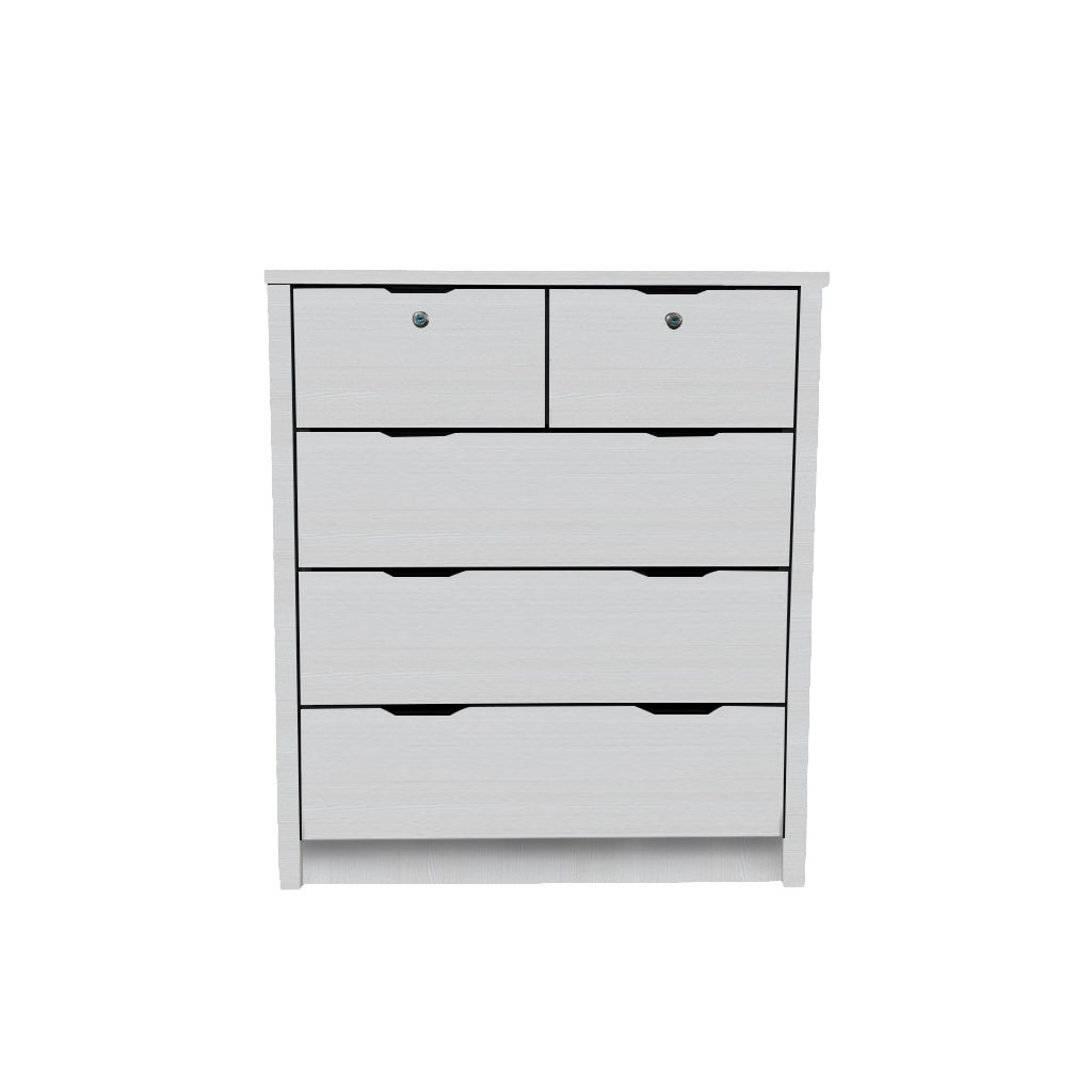 Pachuca Series 6 Chest of 5 Drawers Composite Wood