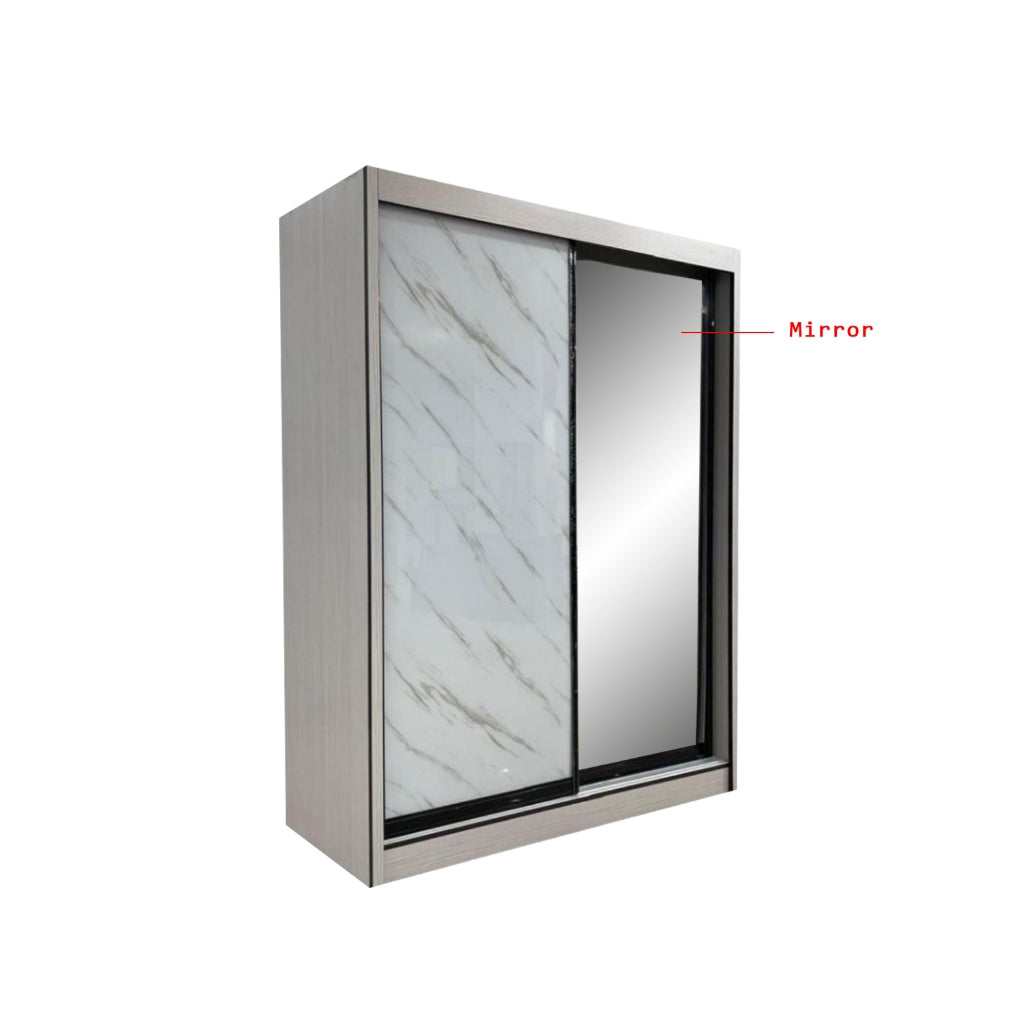 Sabita Series 5ft Sliding Wardrobe Scratch Resistant in 11 Designs