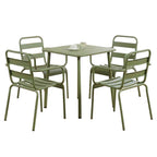 Chane Outdoor Table with Chair Sets Garden or Balcony Coffee or Tea Table Area