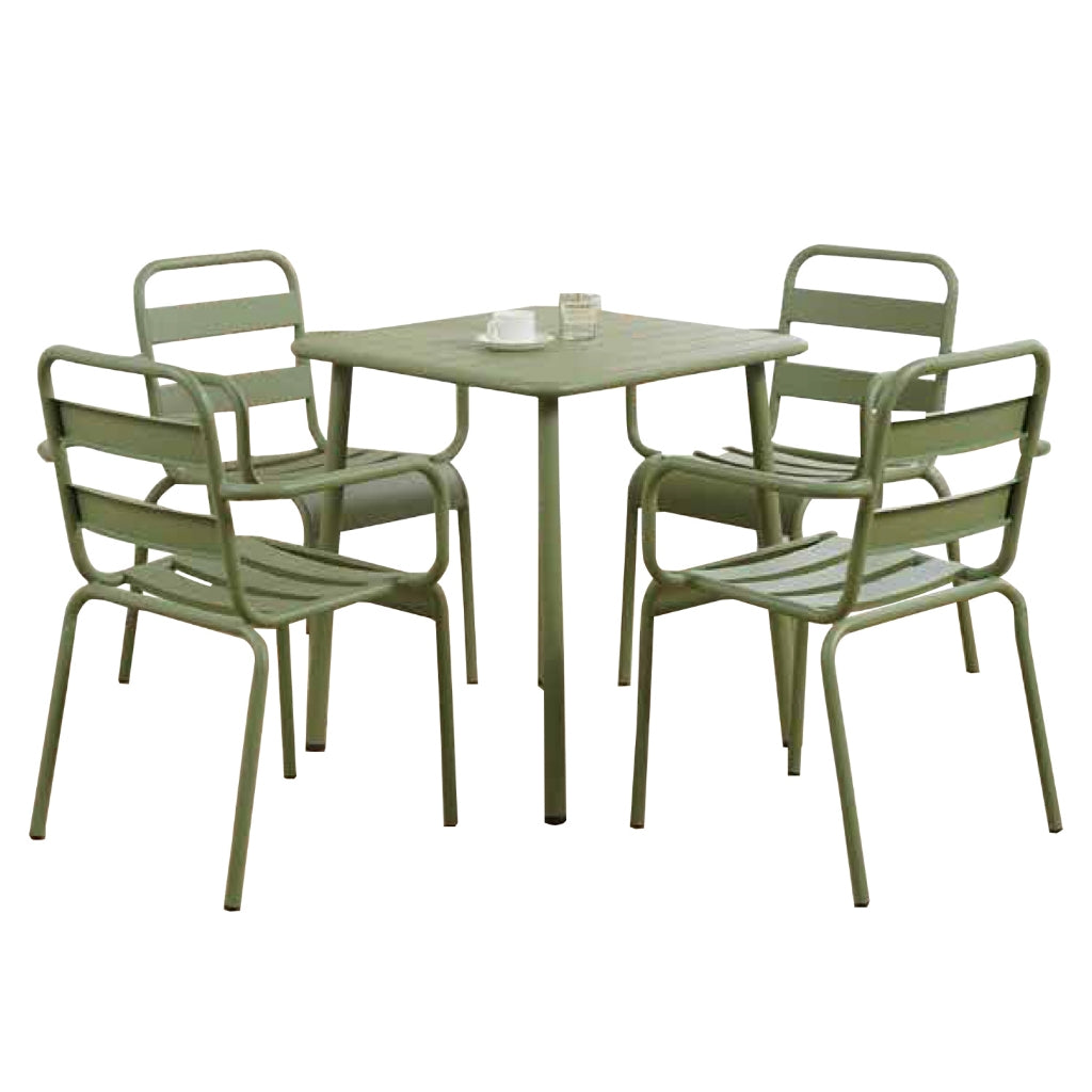 Chane Outdoor Table with Chair Sets Garden or Balcony Coffee or Tea Table Area