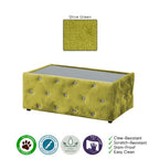 Millie Coffee Table PetFriendly Fabric/Leather Scratch-Resistant in 20 Available Colours