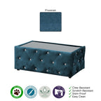 Millie Coffee Table PetFriendly Fabric/Leather Scratch-Resistant in 20 Available Colours