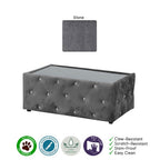 Millie Coffee Table PetFriendly Fabric/Leather Scratch-Resistant in 20 Available Colours