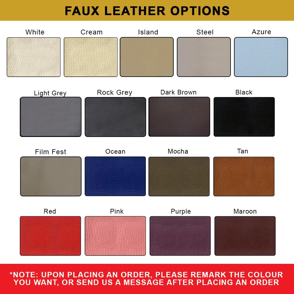 DR Chiro Gerna Queen/King Leather/Pet-Friendly Fabric Pull-Out Bed Frame in 30 Colors