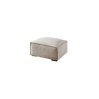 Ailean 1/2/3/4-Seater Sofa with Stool in 47 Colour - w/ PetFriendly Scratch Resistant Option
