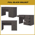 Paxx Study Computer Office Table with Drawer w/ Lock in 4 Colours