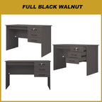 Derek Study Computer Office Table with Drawer w/ Lock in 4 Colours