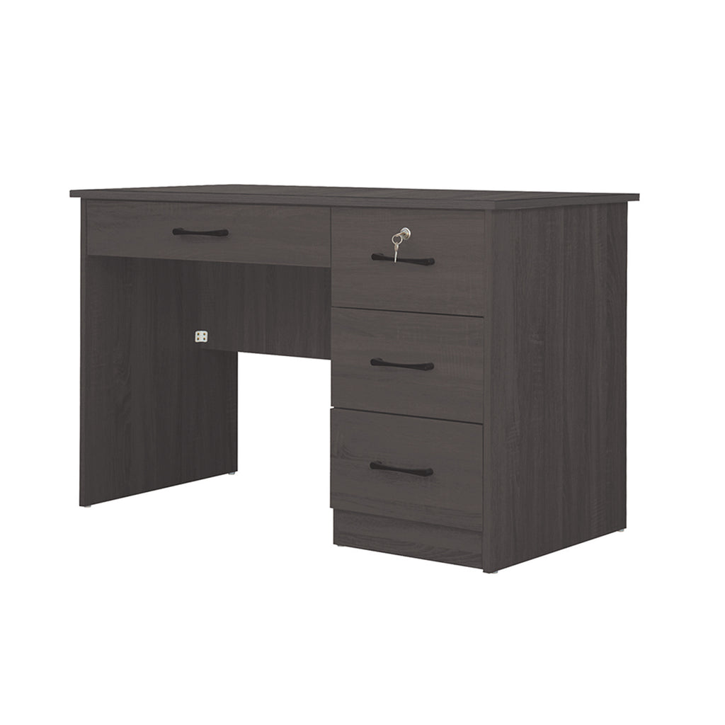 Paxx Study Computer Office Table with Drawer w/ Lock in 4 Colours