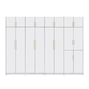 Islah Series Customizable Modular Wardrobe With Top 2-Door up to 8-Door in 6 Colours
