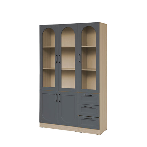 Image of Hudson Series Open Shelves Display Cabinet Bookshelf Storage in 9 Models