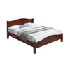 Premium Carlie Series 7 Queen Wooden Bedframe Solid Wood With Plywood Base - w/ Mattress Option