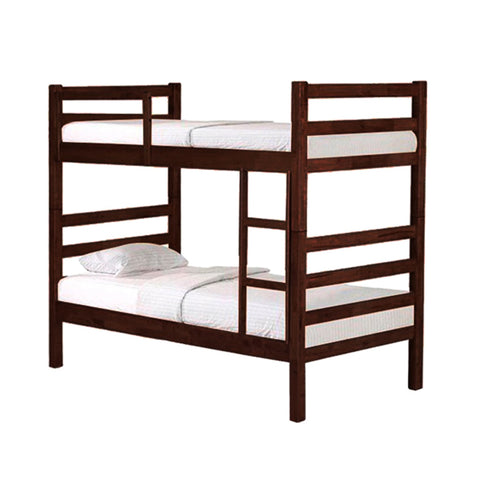 Image of Stella Series5 Solid Rubber Wood Bunk Bed with Pull-Out Add On Option Single/SuperSingle Size