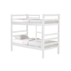 Stella Series5 Solid Rubber Wood Bunk Bed with Pull-Out Add On Option Single/SuperSingle Size