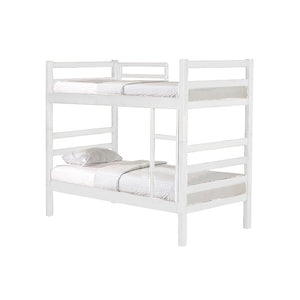 Stella Series5 Solid Rubber Wood Bunk Bed with Pull-Out Add On Option Single/SuperSingle Size